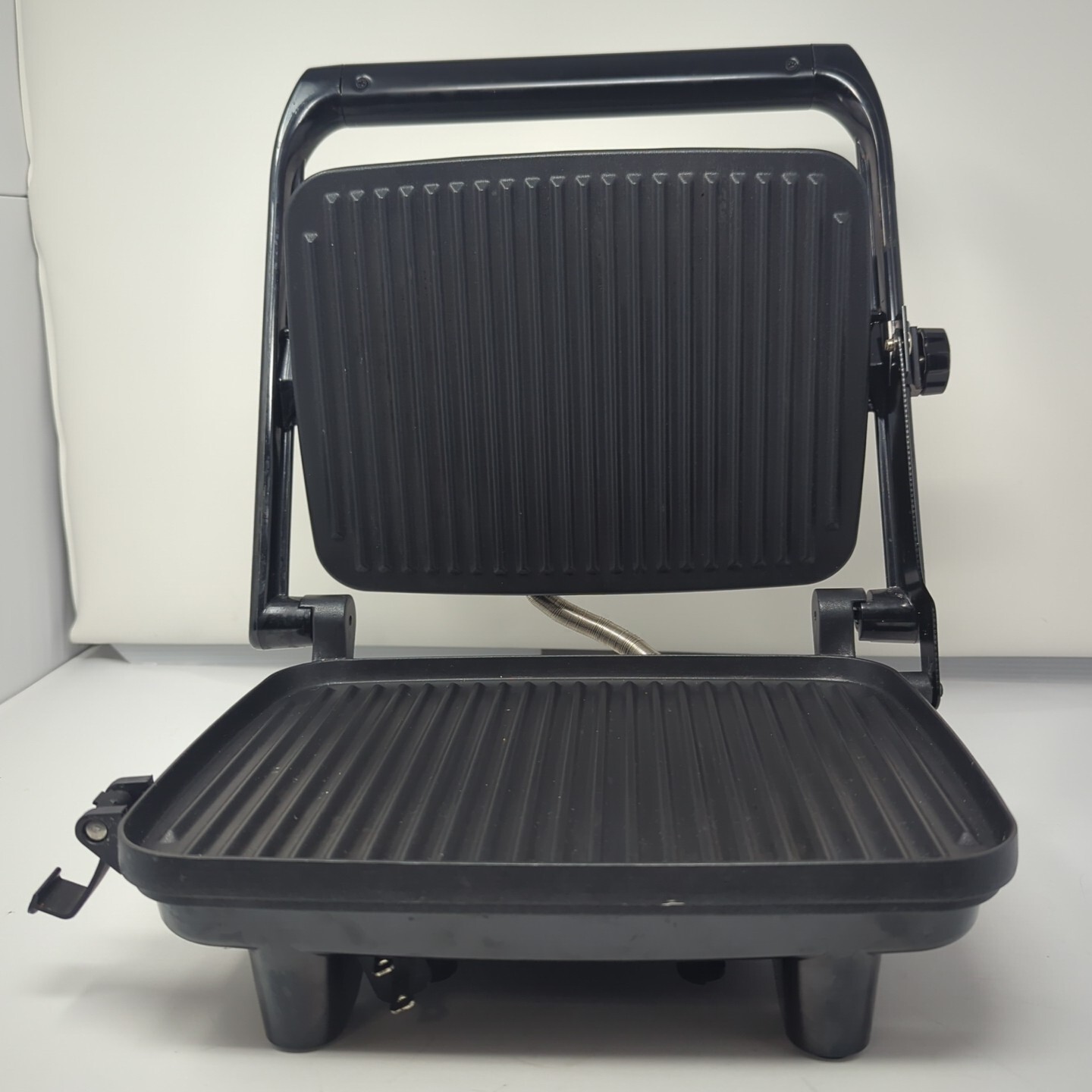 Hamilton Beach 25460A Panini Press – Silver Sandwich Toaster Maker Indoor Grill