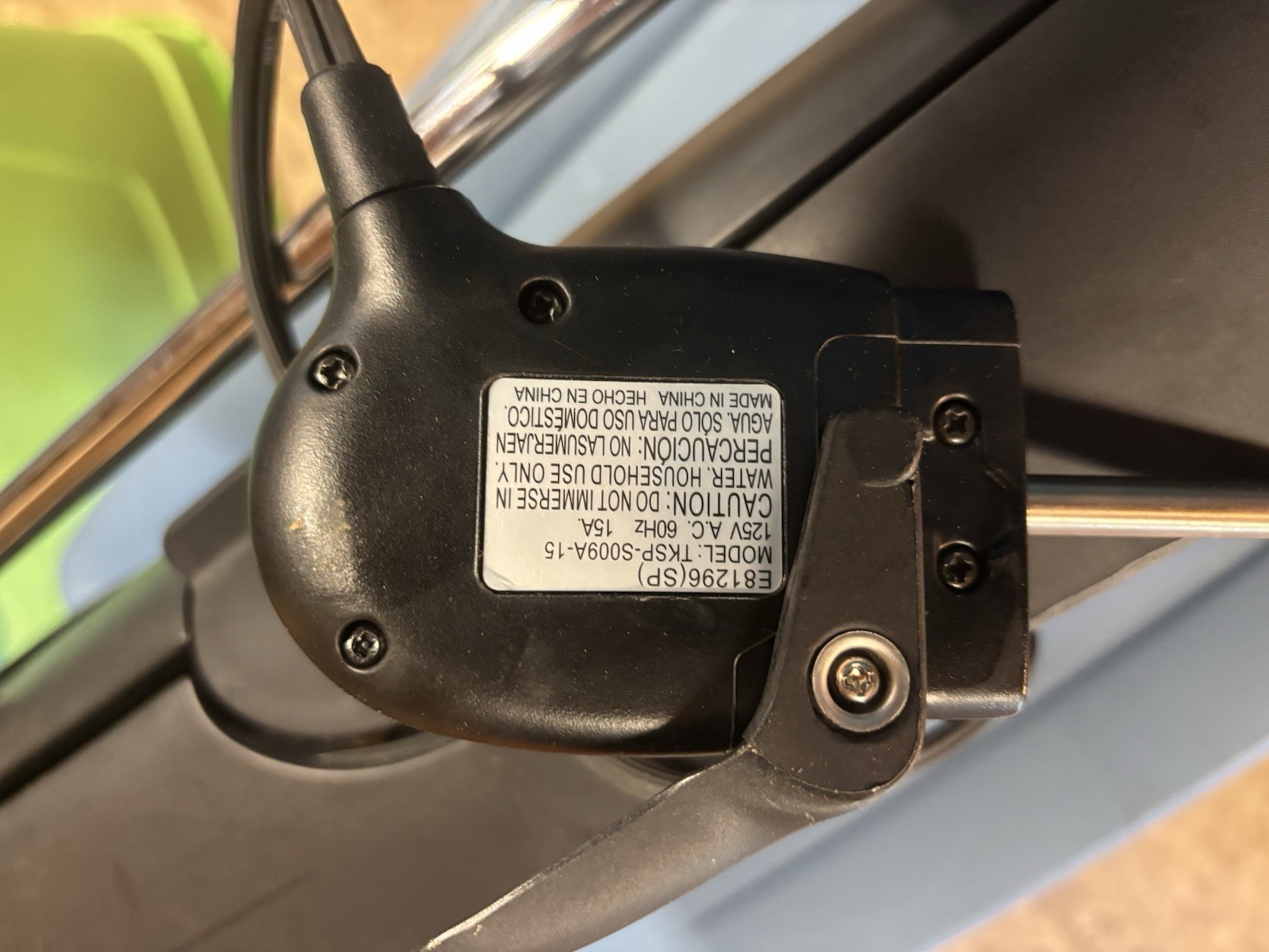 GE Indoor Electric Grill E81296(SP) Temp Control 1250W 125V Matte Black