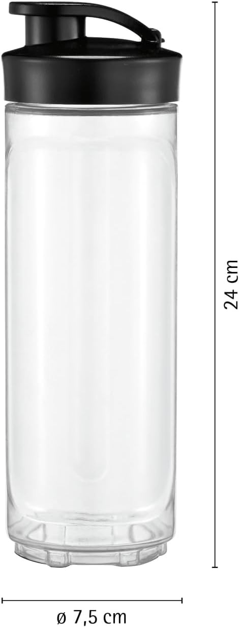 WMF Kult X Mix & Go/Küchenminis Trinkflasche 600 Ml, Smoothie Flasche, Mixbehält