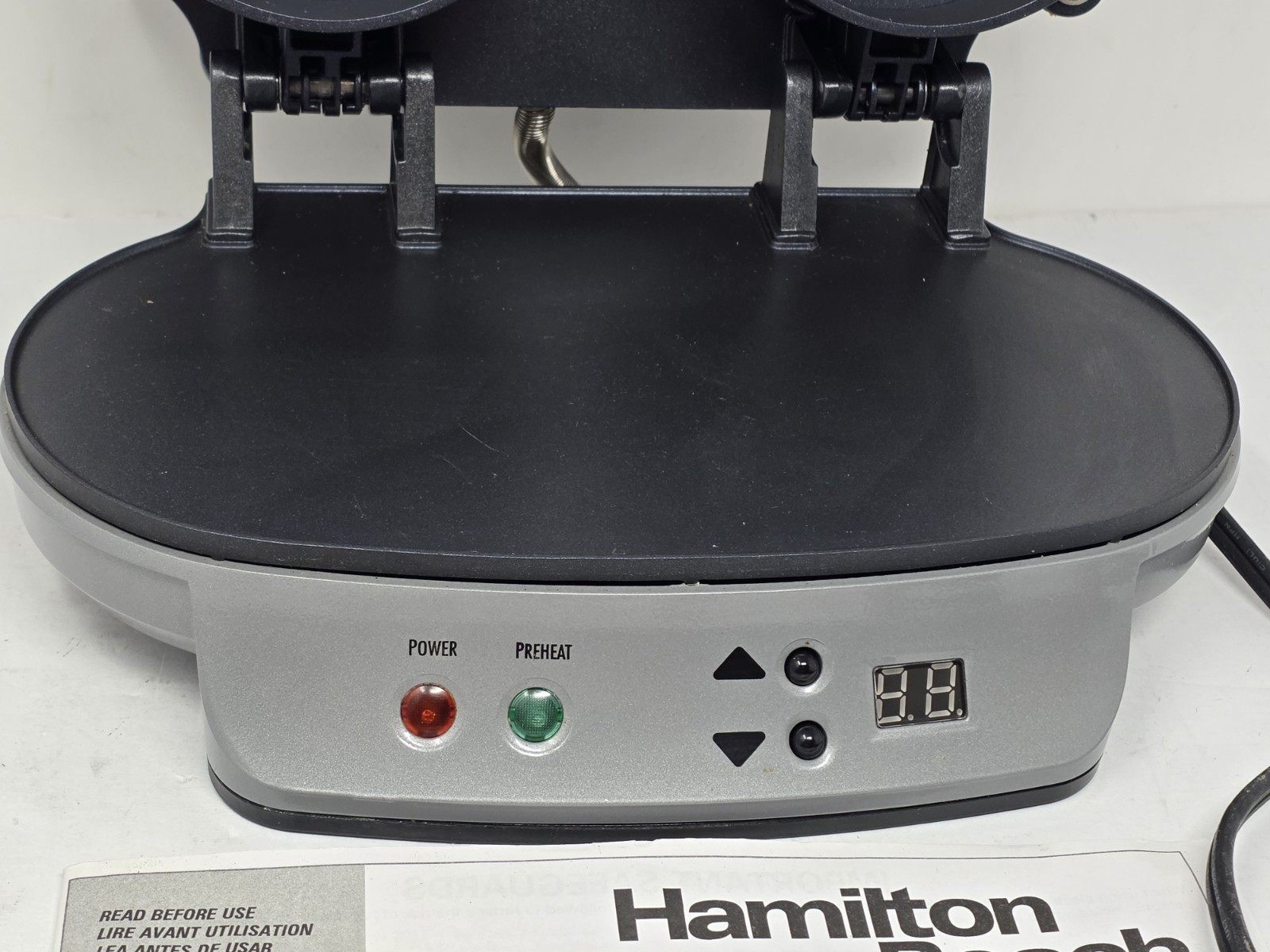 Hamilton Beach Mode 25490 Dual Breakfast Sandwich Maker, TESTED