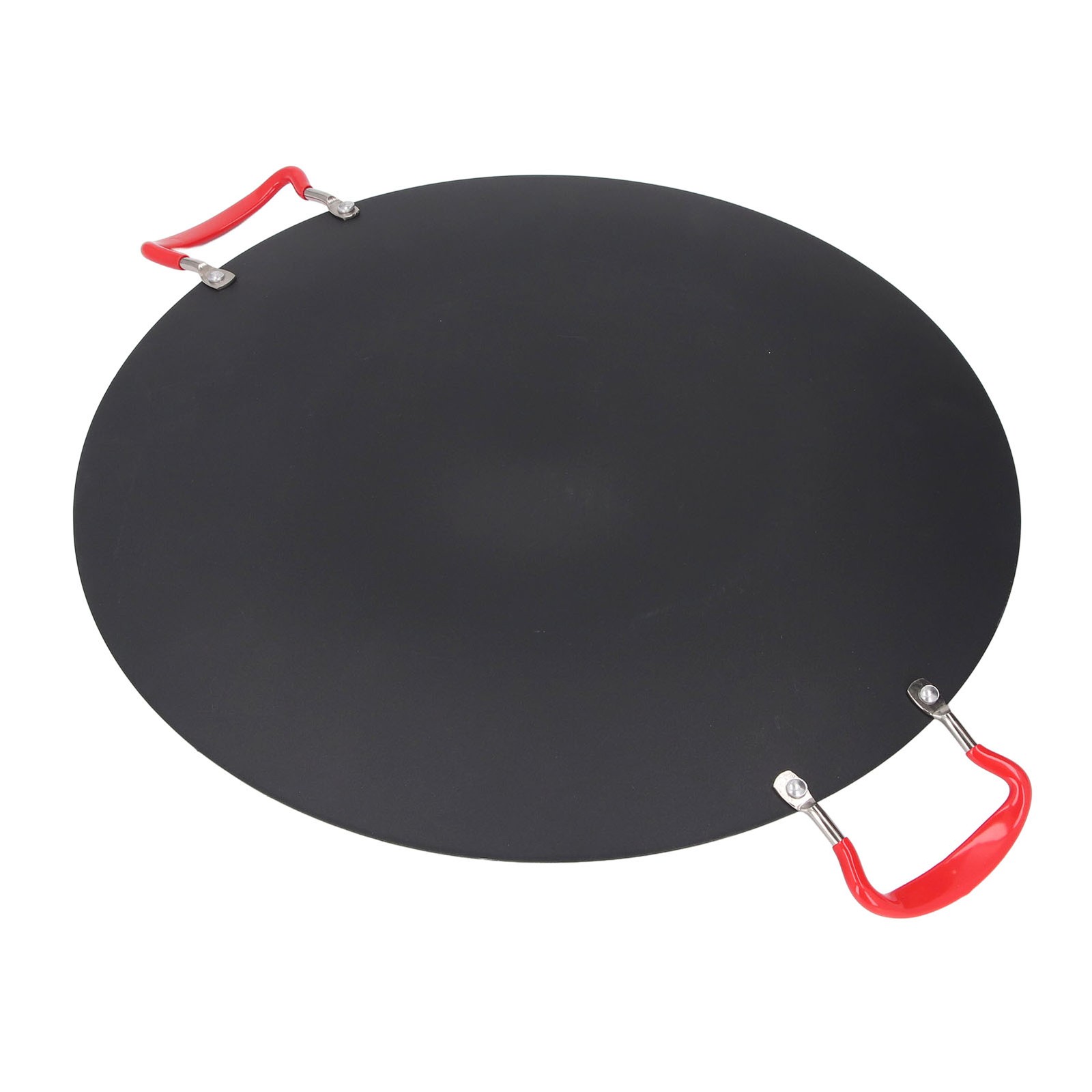 Portable BBQ Grill Flat Pan Lightweight Ideal For Outdoor Use Iron Recommended