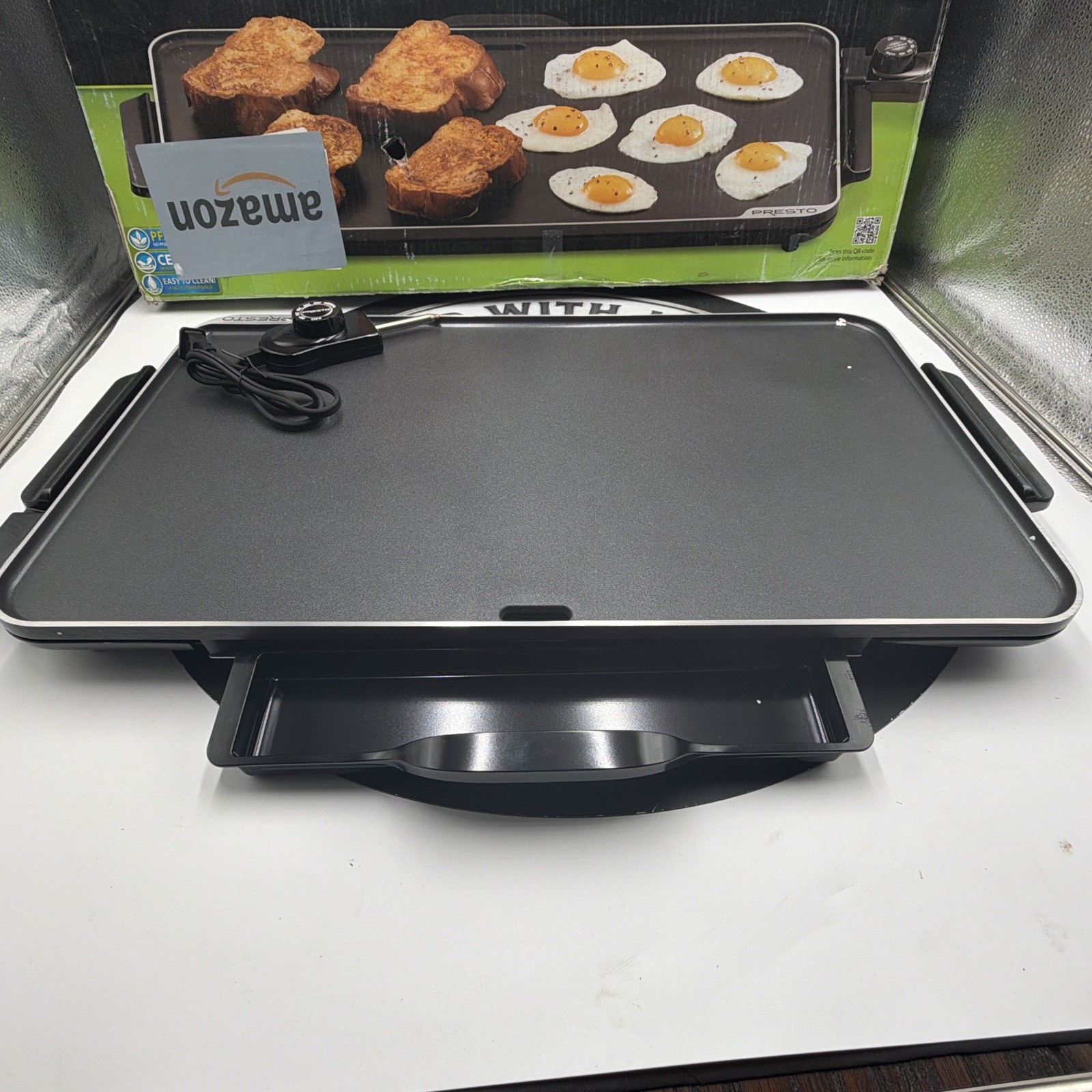 Presto 07072 Electric SlimLine Griddle 22″