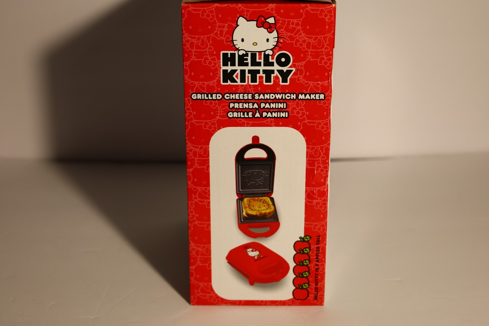 Hello Kitty Red Non-Stick Sandwich Toaster Grill Press