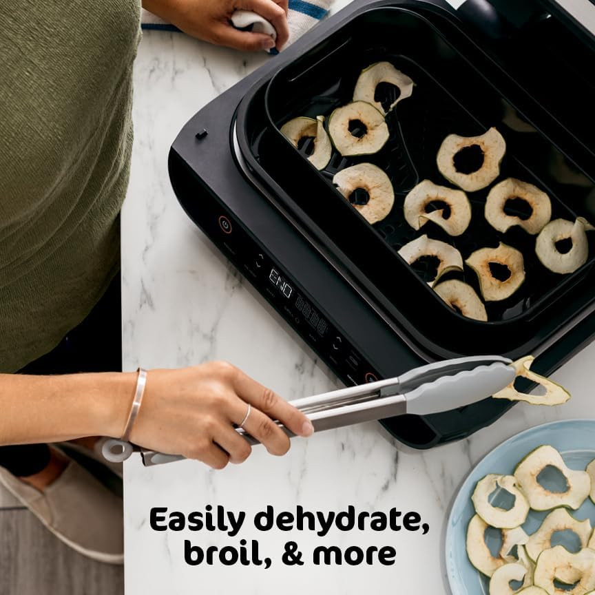 Ninja | Indoor Grill and Air Fryer| Foodi Smart XL | 6-In-1 Grill, Air Fry, Roas