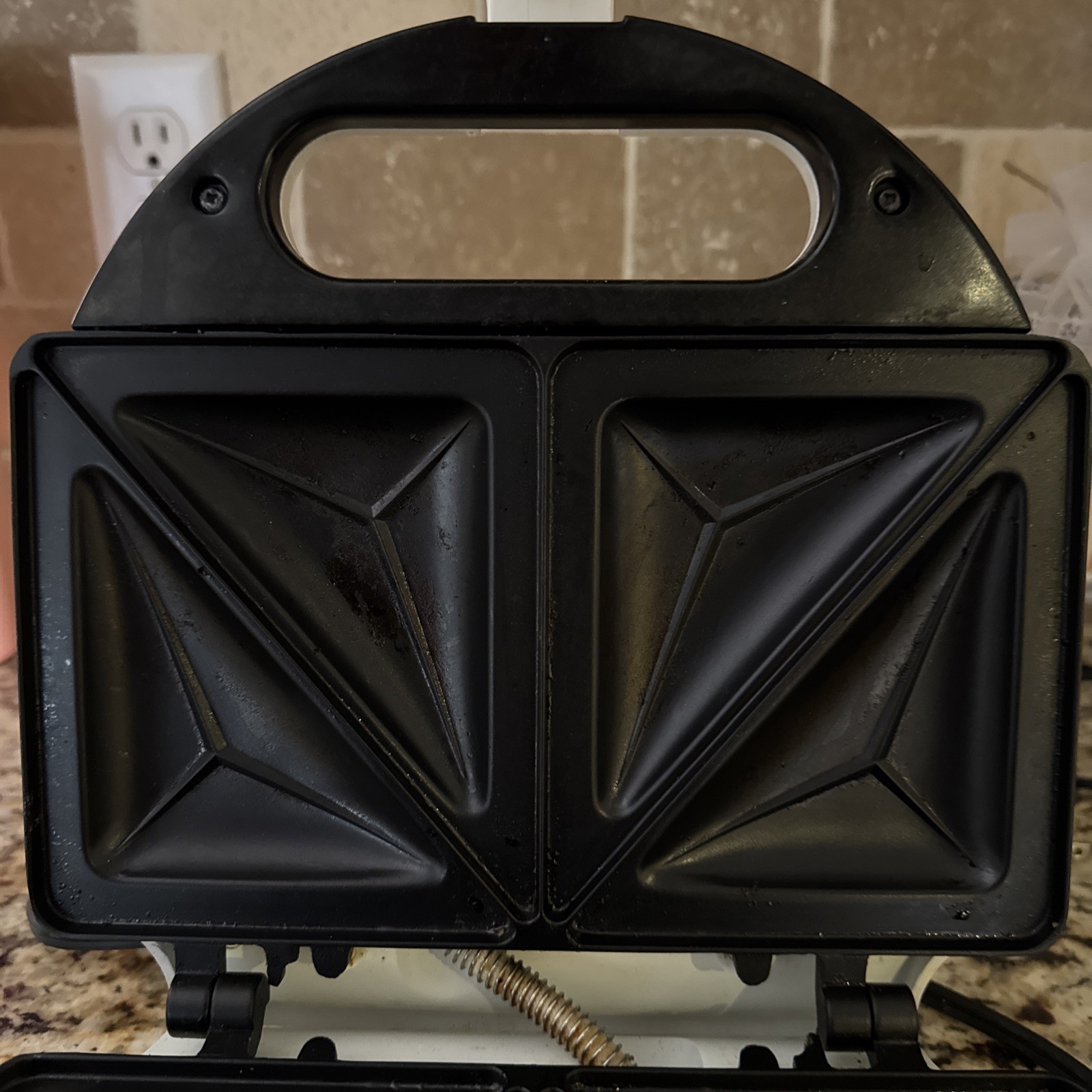 Vintage Magic Chef Sandwich Toaster White Tested And Working