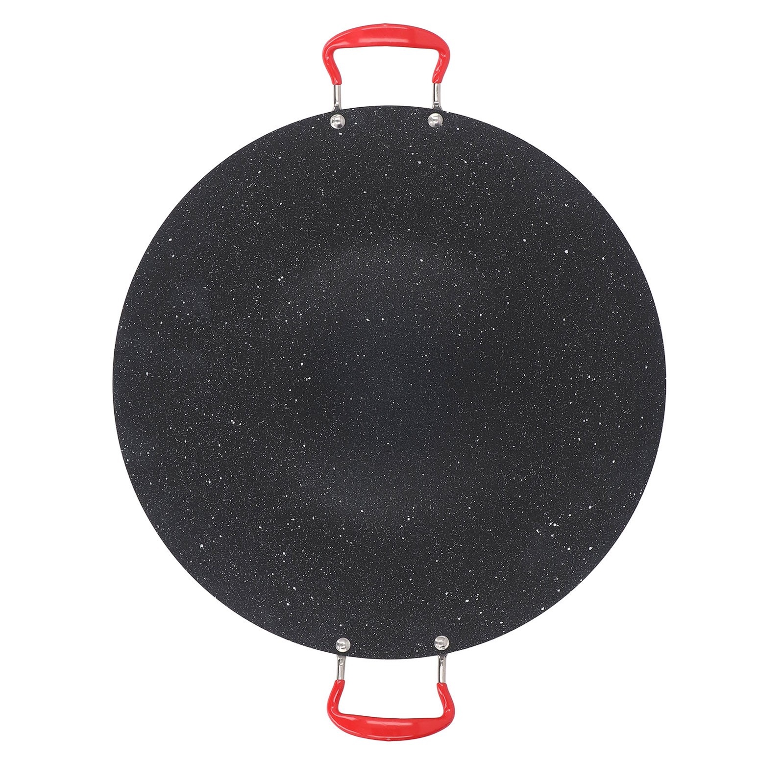 Portable BBQ Grill Flat Pan Lightweight Ideal For Outdoor Use Iron Recommended