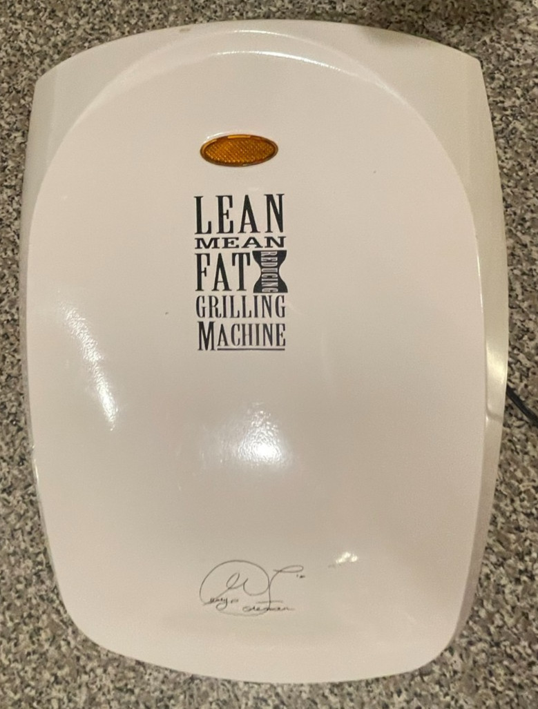 Lean Mean Fat Grilling Machine George Foreman Model GR-26 Works