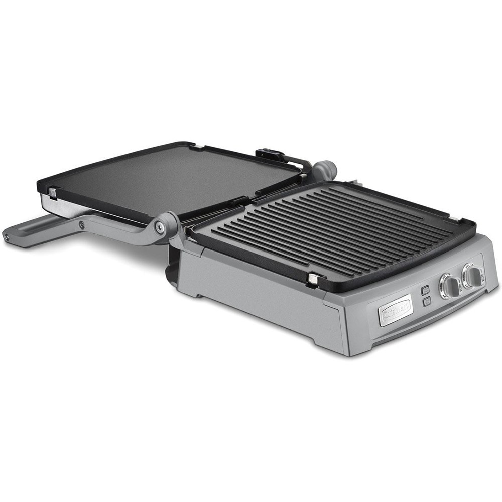 Cuisinart Griddler Deluxe Brushed Stainless + 1 Year Extended Warranty