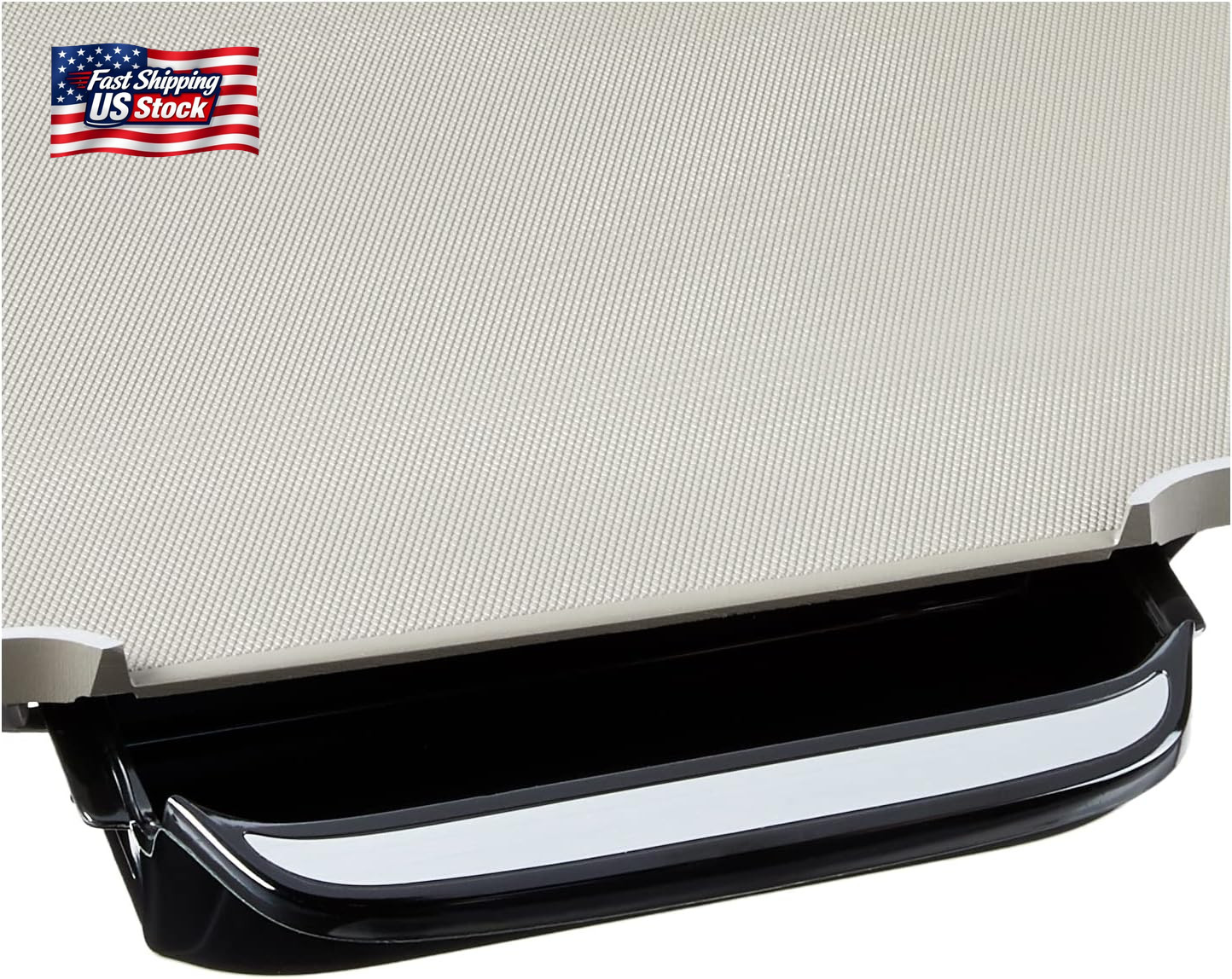 Presto 07062-22-Inch Ceramic Removable Handles Electric Griddle, Grey Ceramic