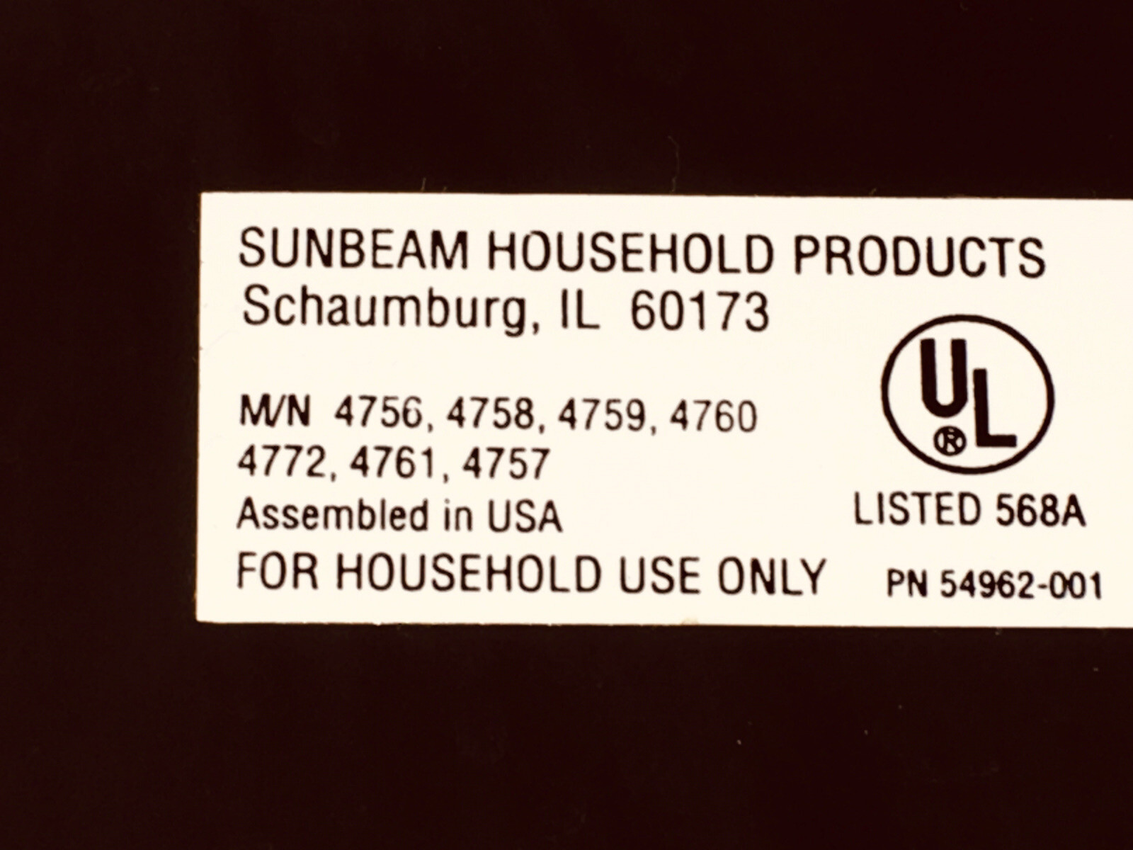 Sunbeam Oster Electric Indoor Grill Model 4760 Non-stick Griffo Grid with Box