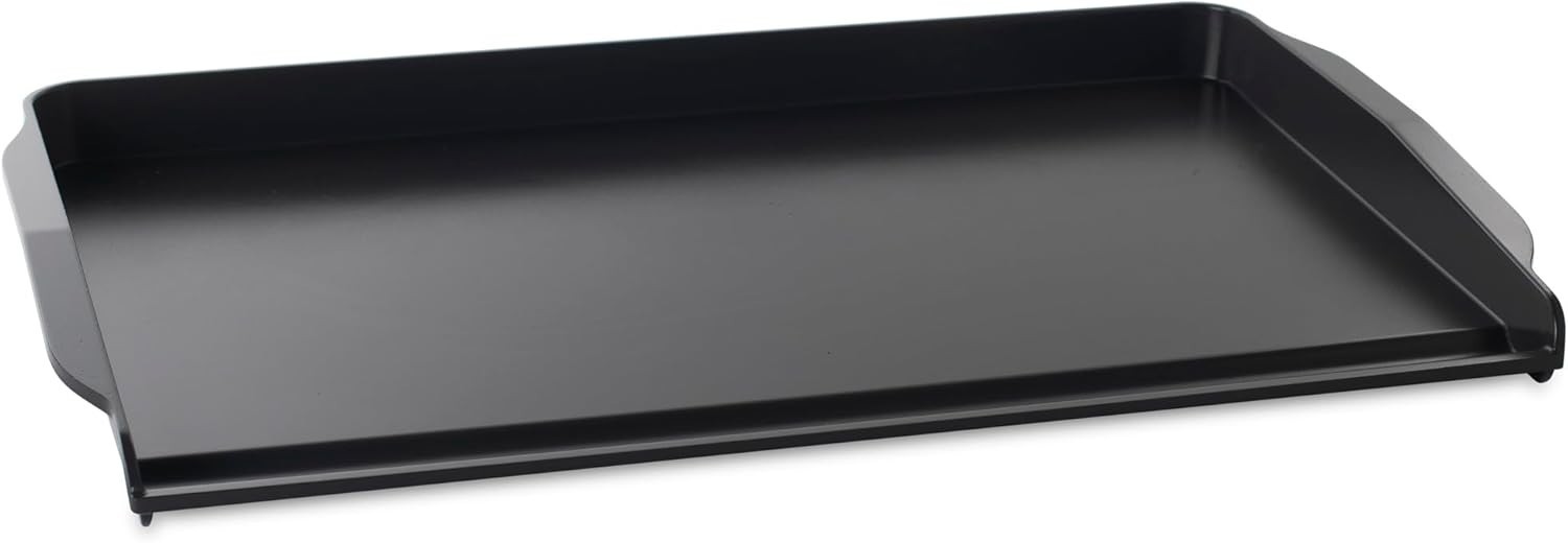 2 Burner Backsplash Griddle, Nonstick