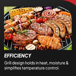 1600W Vertical Electric Grill with Lid, Red 304 Stainless Steel Grill