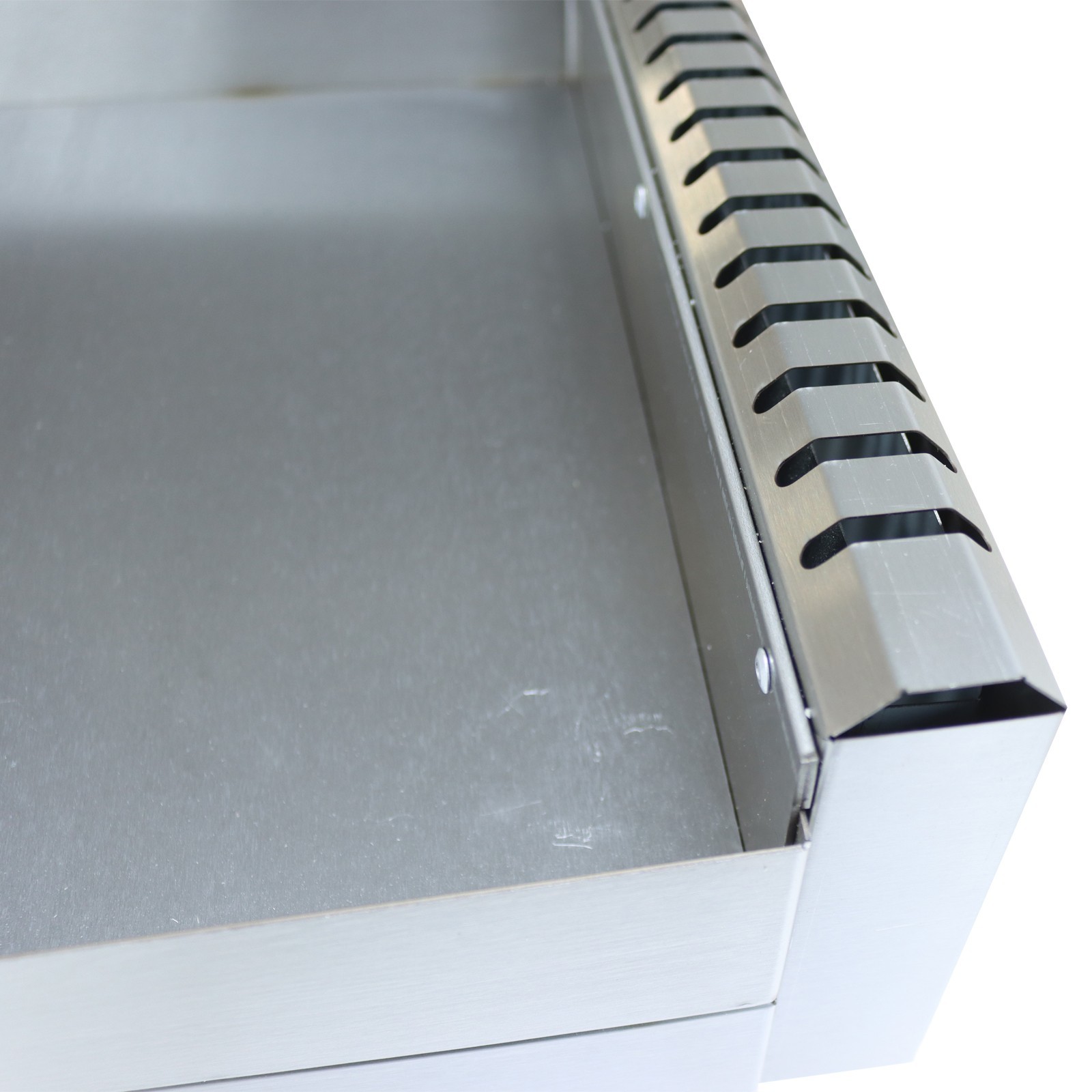 14.2*11.8 inch Stainless Steel Countertop Flat Griddle LP Gas 2800PA