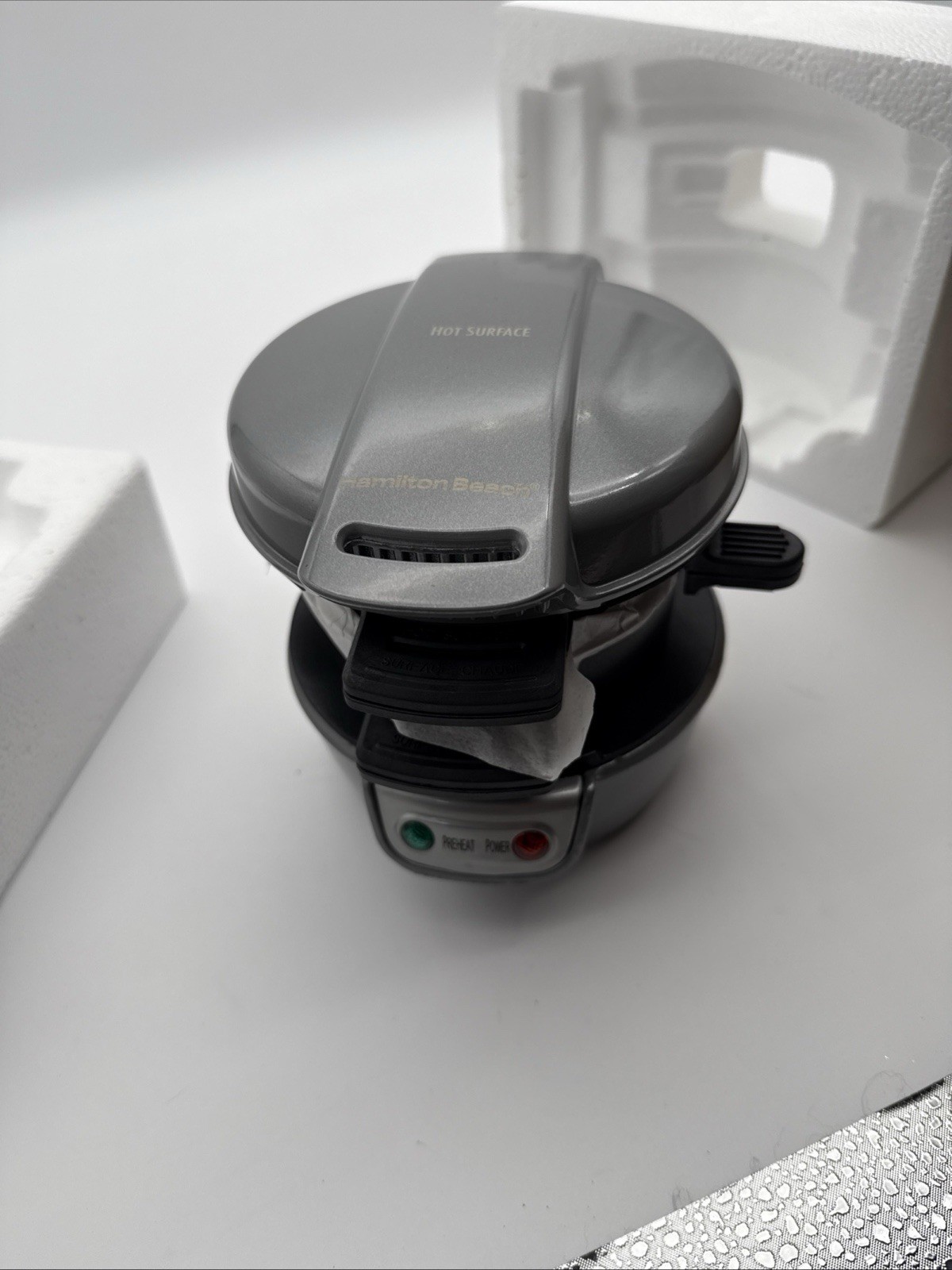 Hamilton Beach Breakfast Sandwich Maker (25475A) New Opened Box