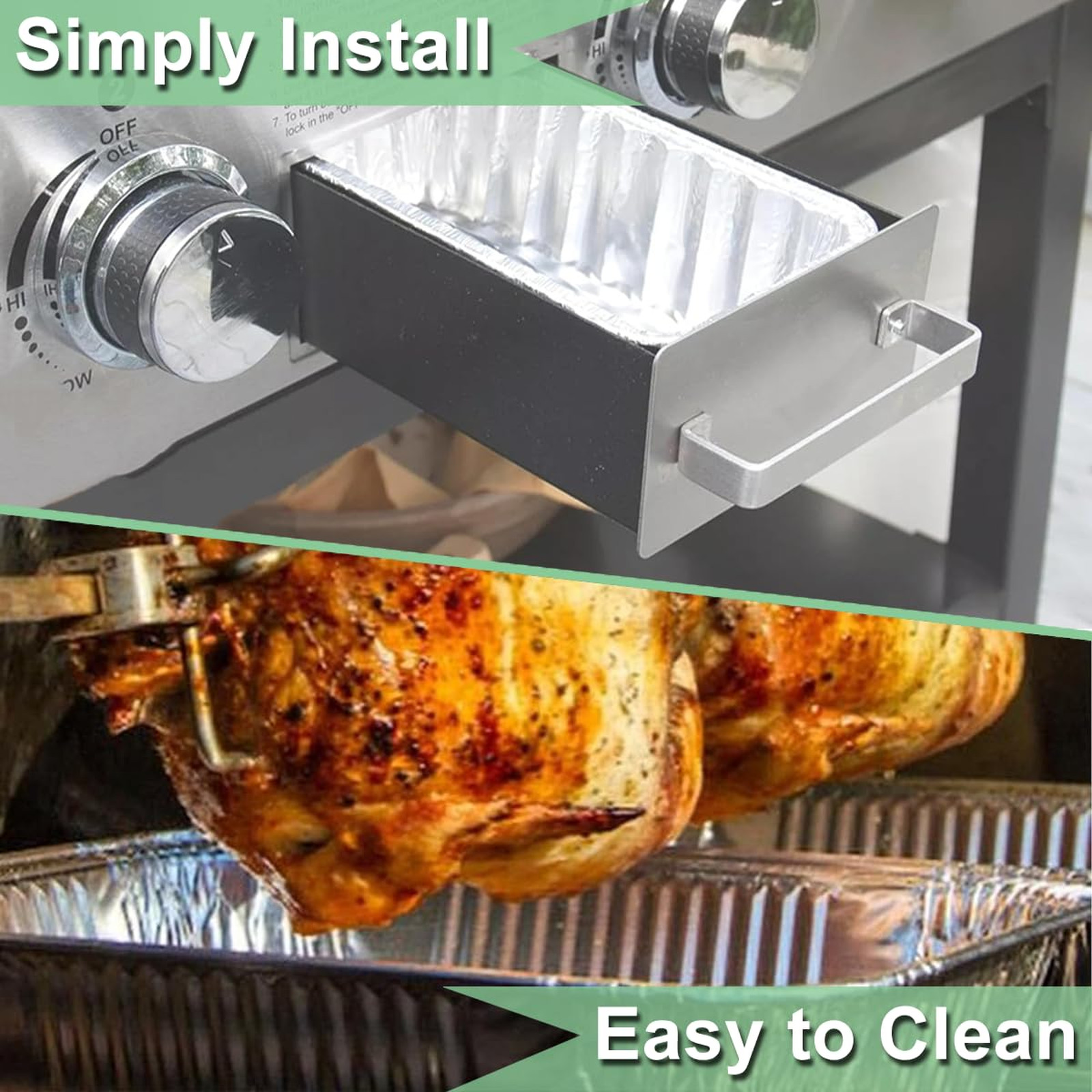 Grease Tray Liner Aluminum Disposable for Member’s Mark 36 inch and 5 Burner Gas
