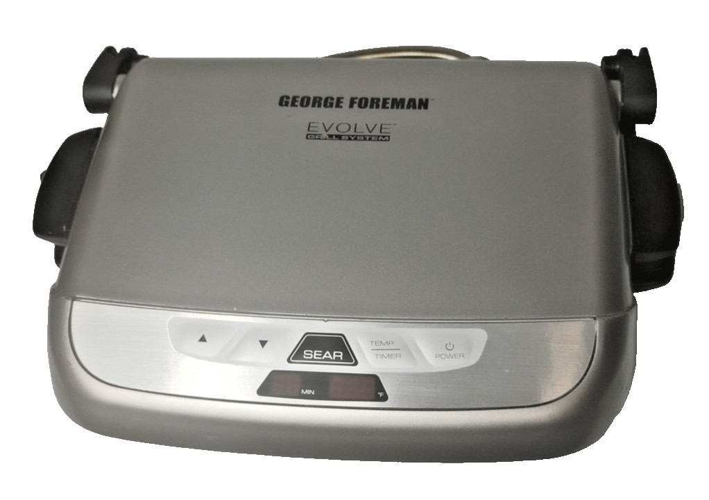 George Foreman Evolve Grill System With Waffle Plates GRP4842P – TESTED