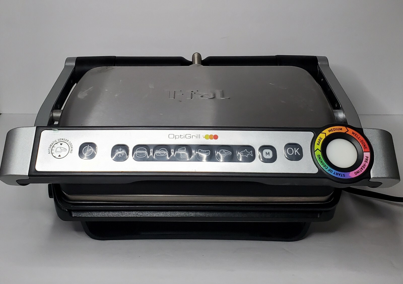 T-Fal OptiGrill Series 8351s1 Automatic Sensor Indoor Grill/w Detachable Plates