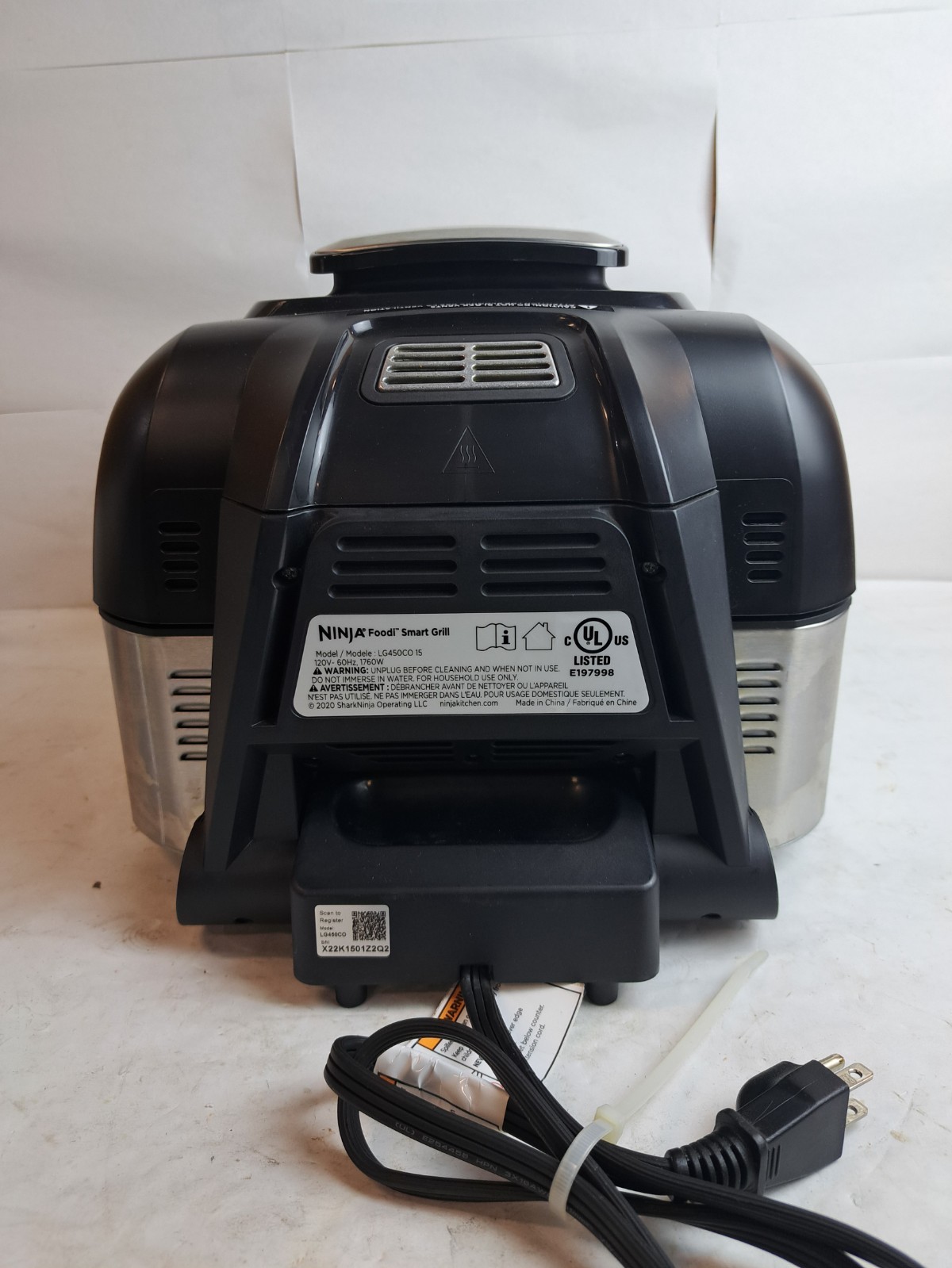 Ninja Foodi LG450CO Tested Air Fryer 5 in 1 Dehydrator Grill 4 Quart