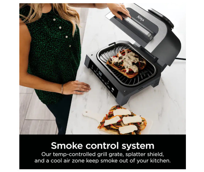 Ninja – Foodi Smart XL 6-in-1 Countertop Indoor Grill with Smart Cook System