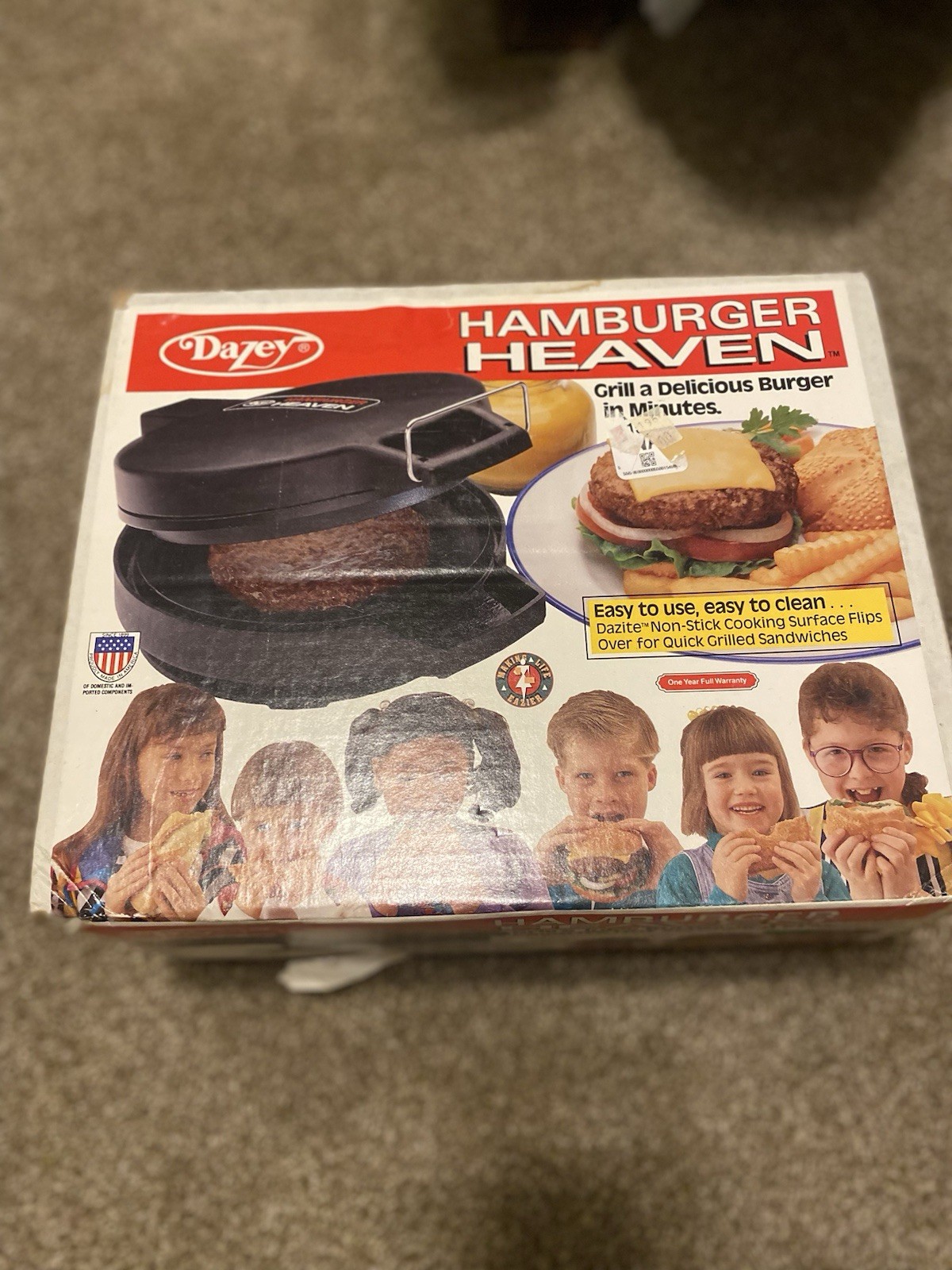 Vintage Dazey Hamburger Heaven Grill
