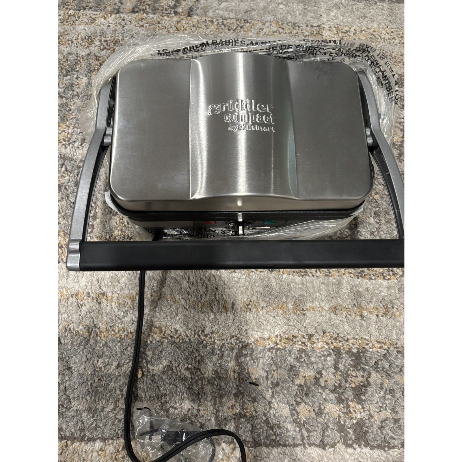 CUISINART griddler compact 5-in-1 indoor grill /panini press NEW IN BOX