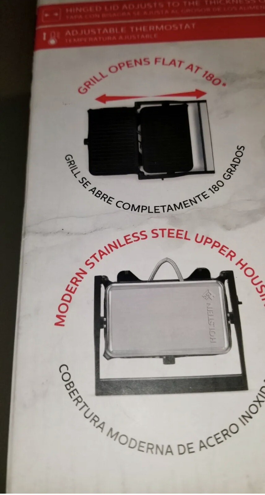 Holstein Housewares, 2-Slice Panini Press