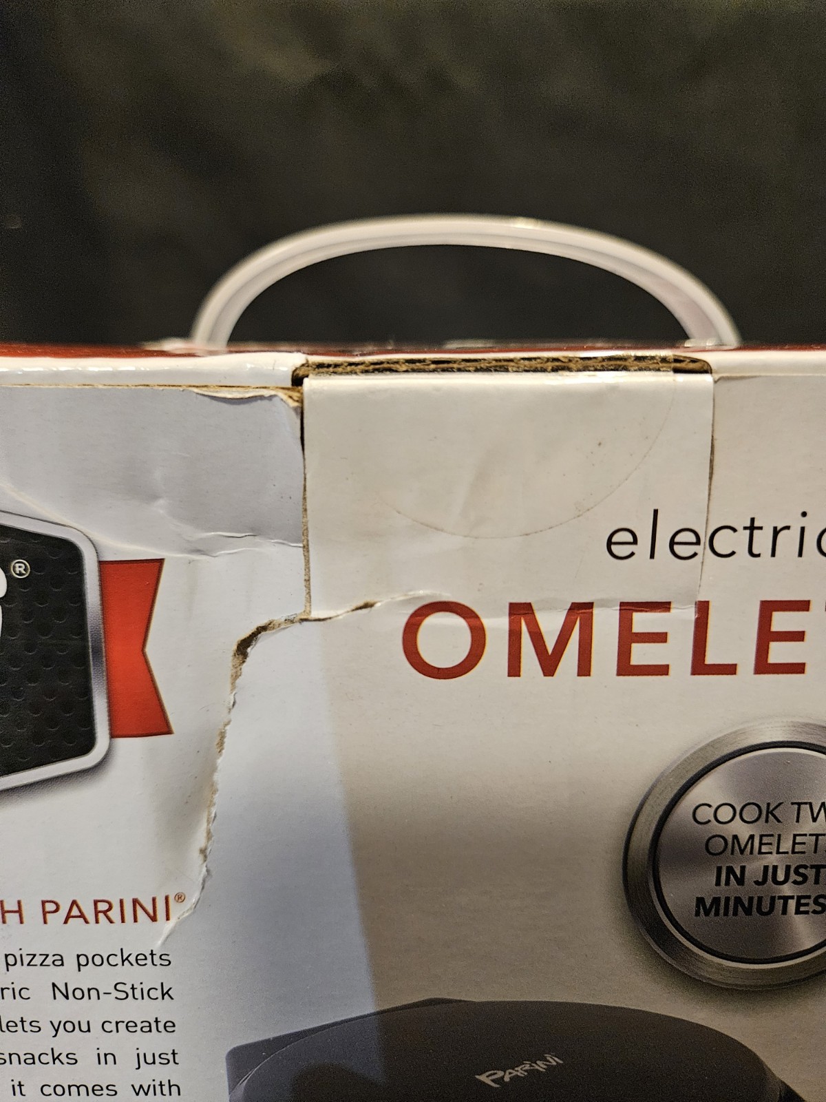 Parini Electric Non-Stick Omelet Maker New