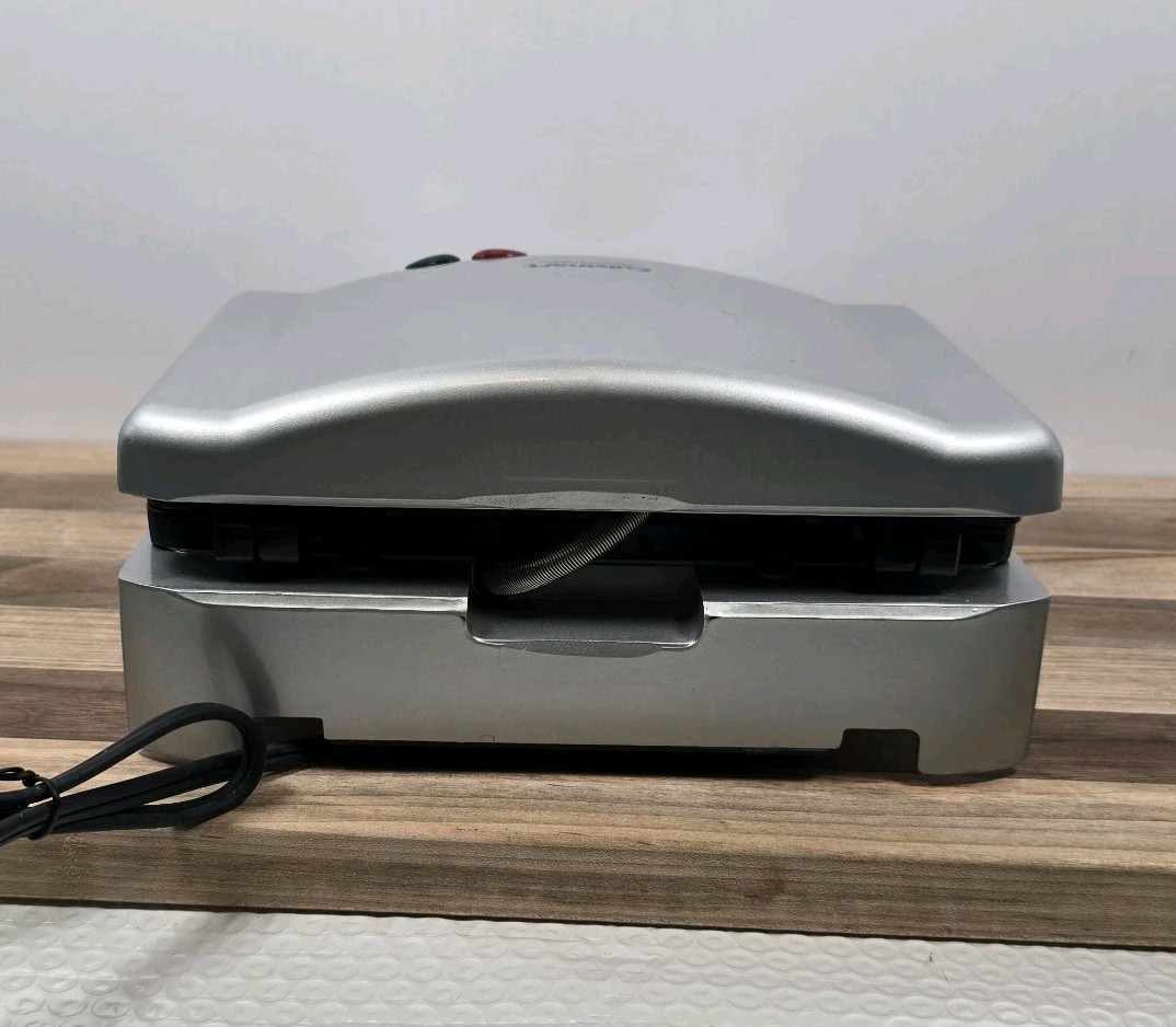 Cuisinart Silver Sandwich Grill Maker Model WM-SW2