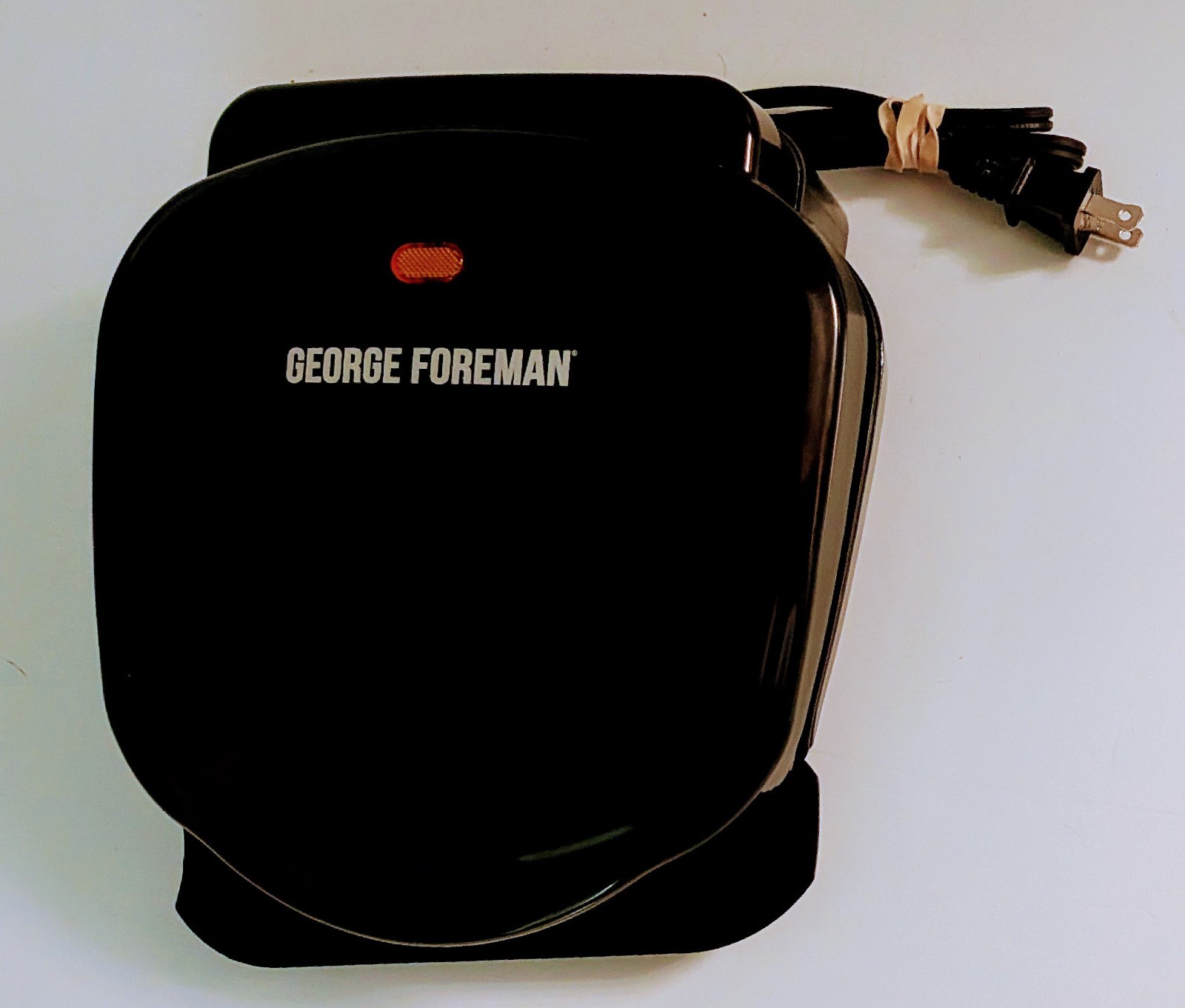George Foreman Healthy Cooking GR10B w/Drip Tray Tested In Excellent Condition