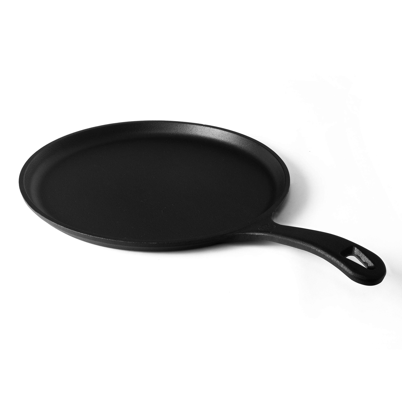 10.5Inch Cast Iron Round Griddle, PreSeasoned, CHFL911