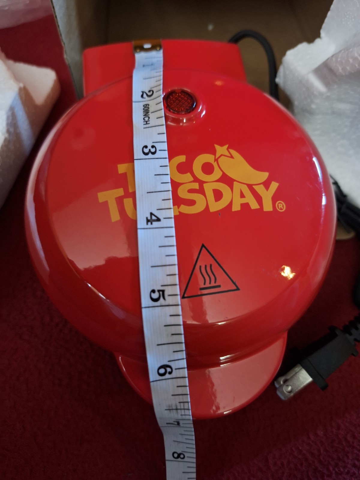 Taco Tuesday Mini 5″ Street Taco Quesadilla Maker