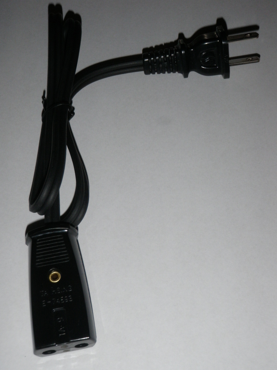2pin Power Cord for Dazey BAR-B-GRILL Smokeless Grill Model 26001 (Choose Length