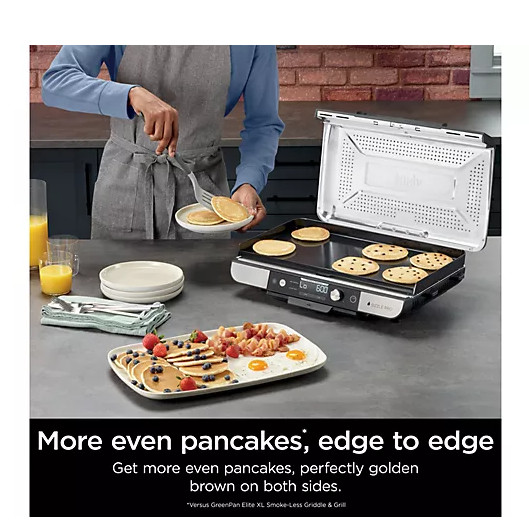SALE Ninja Sizzle Pro XL 20-in. Indoor Griddle and Grill, No Import Fee