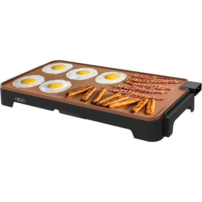 XL Electric Griddle 1500W Nonstick Ceramic Coating Durable Kitchen Essential New