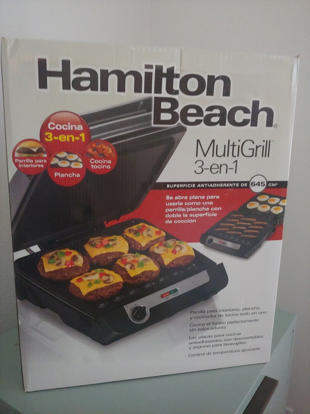 Hamilton Beach 3 In 1 Multi Grill