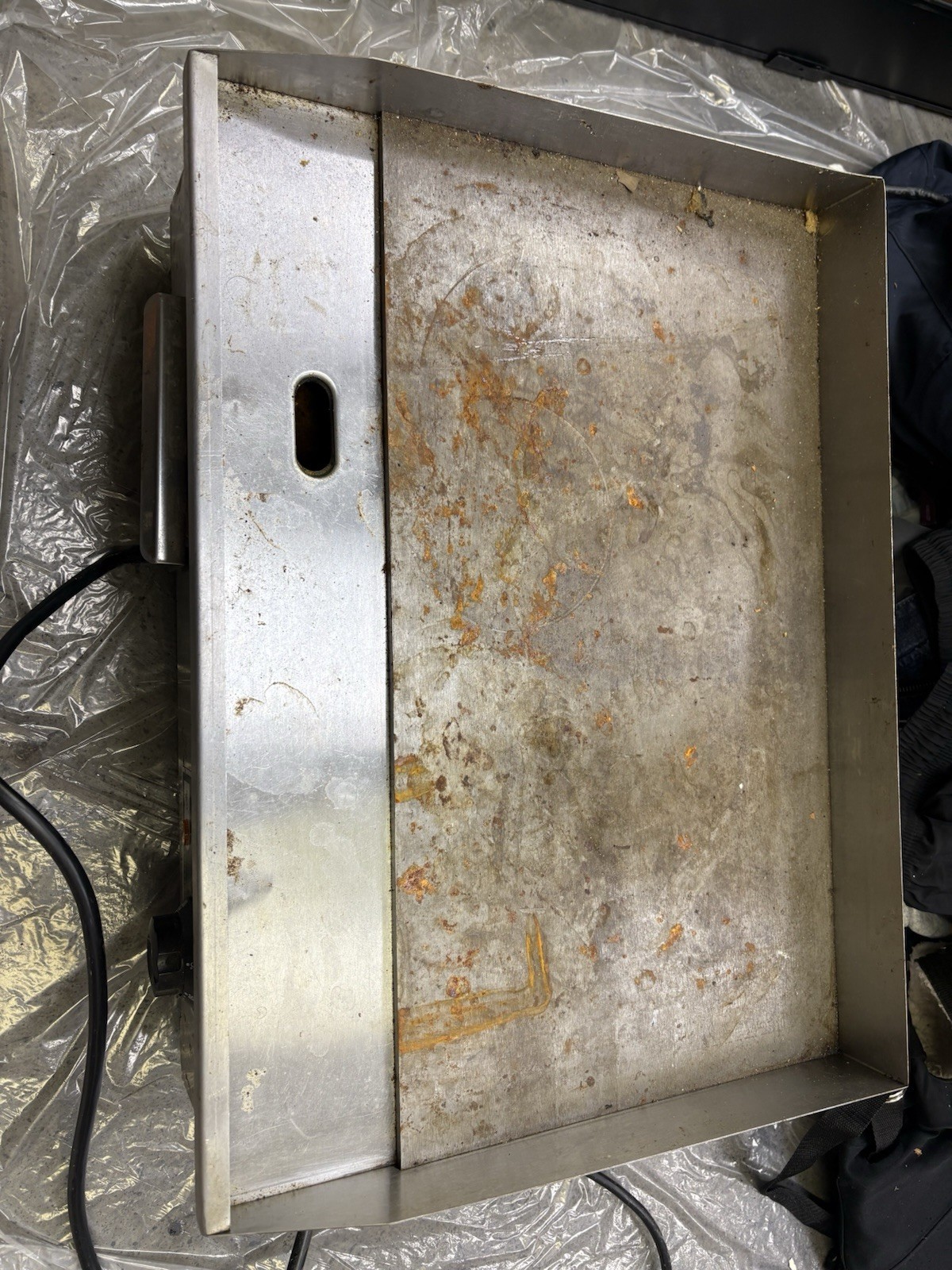 VEVOR Electric Flat Top Griddle Stainless Steel Commercial Countertop Used