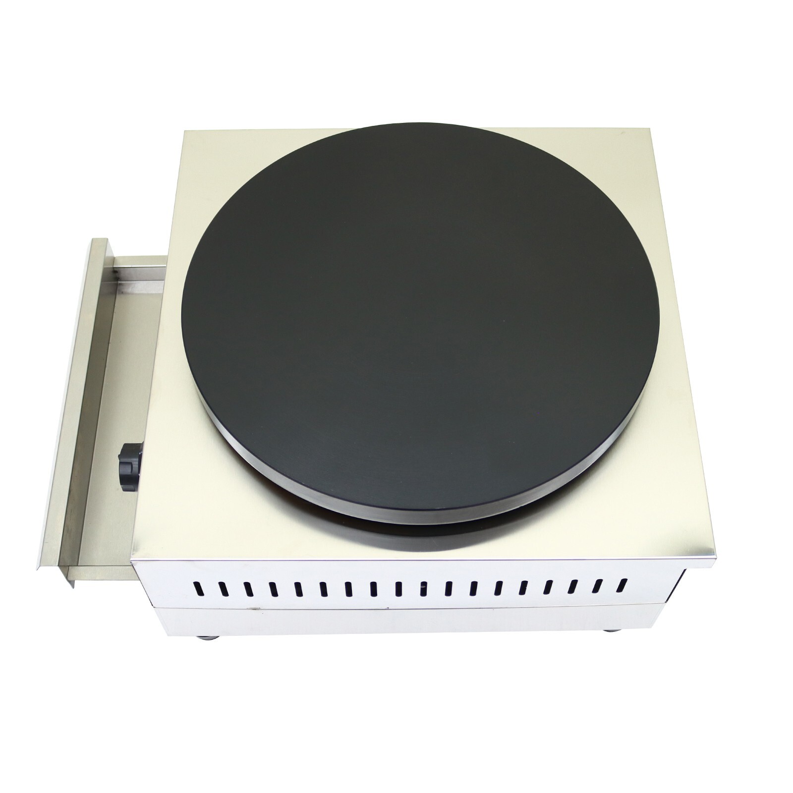 1 PC 110V Commercial Electric Crepe Maker Diameter 16″ Pan Single Hot Plate