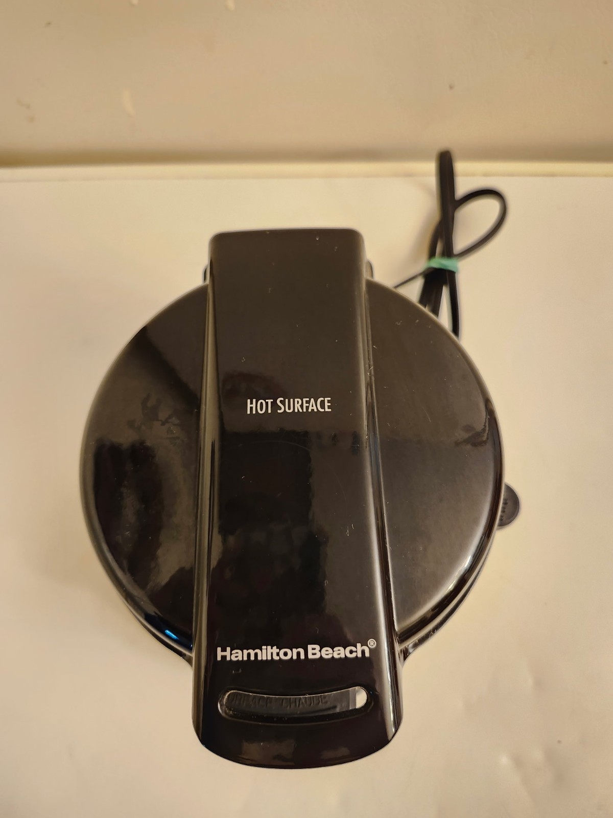 Hamilton Beach Breakfast Sandwich Maker, Black Quick and Easy Cook