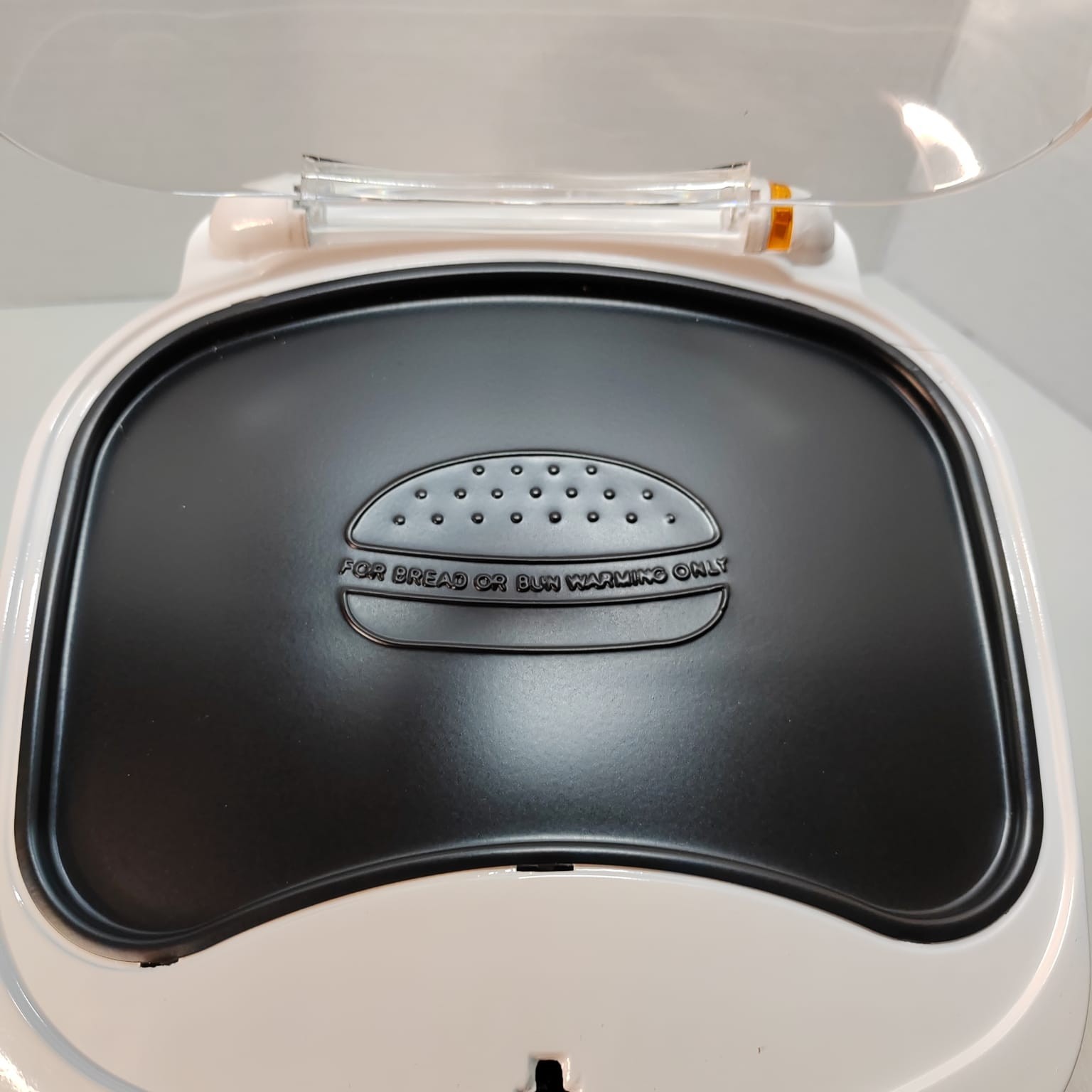 George Foreman GR10ABW Champ Grill with Bun Warmer – White