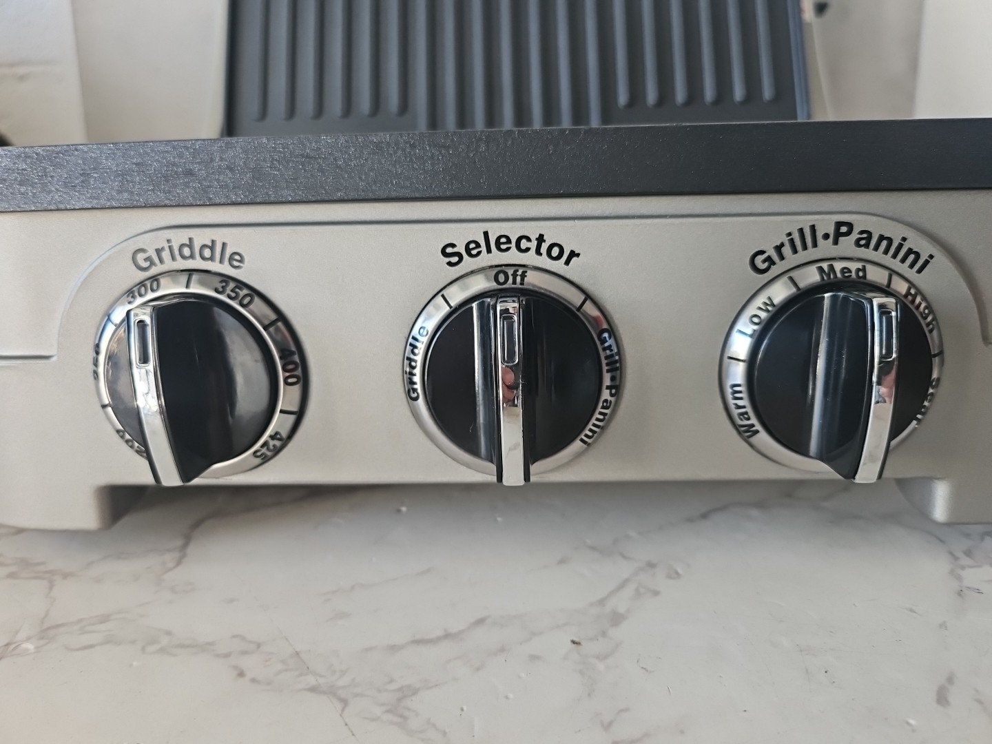 Cuisinart Griddler Indoor Grill Griddle Panini Press 5-in-1 Nonstick