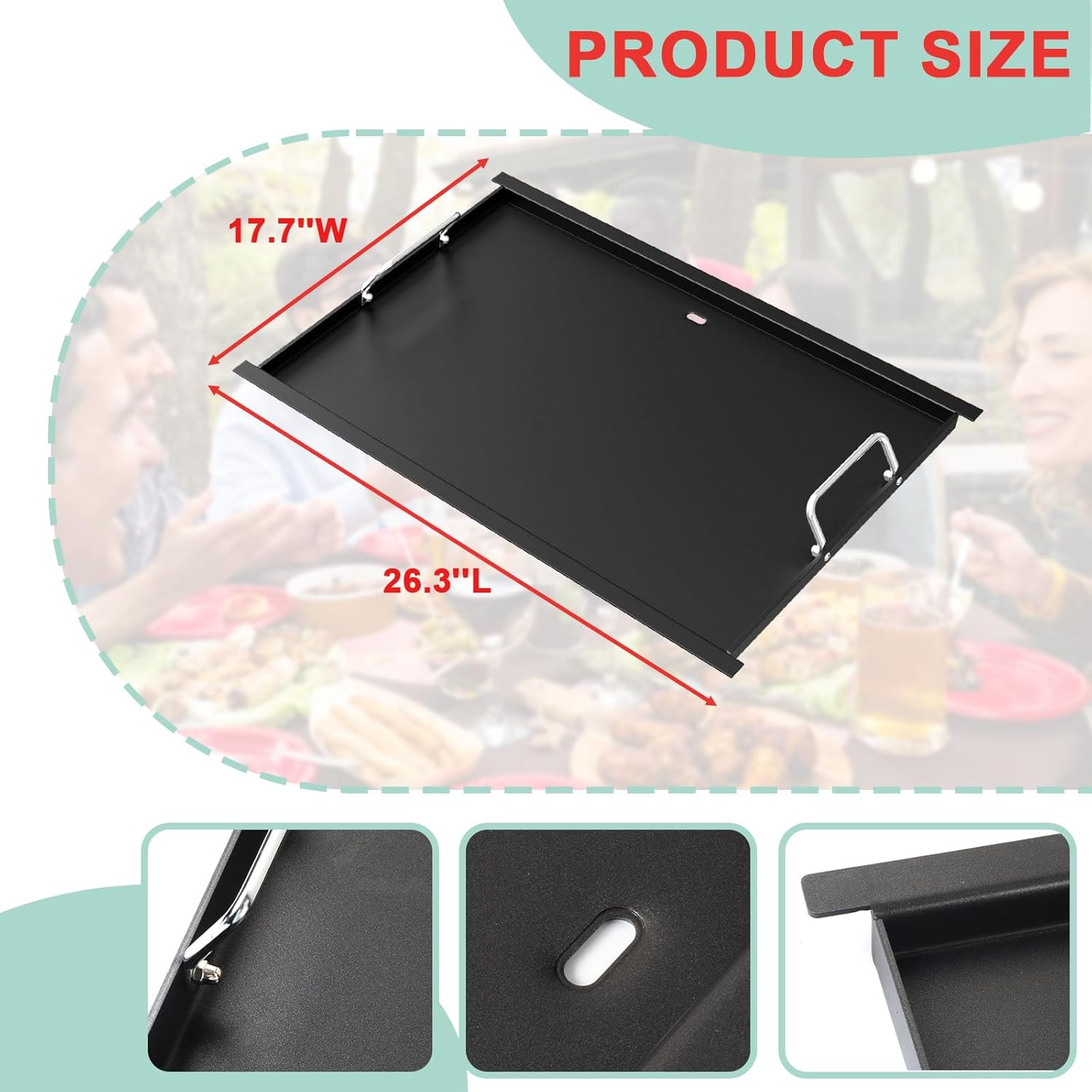 Full Size Griddle Insert for Napoleon Prestige PRO 500, Built-In Prestige 500, P