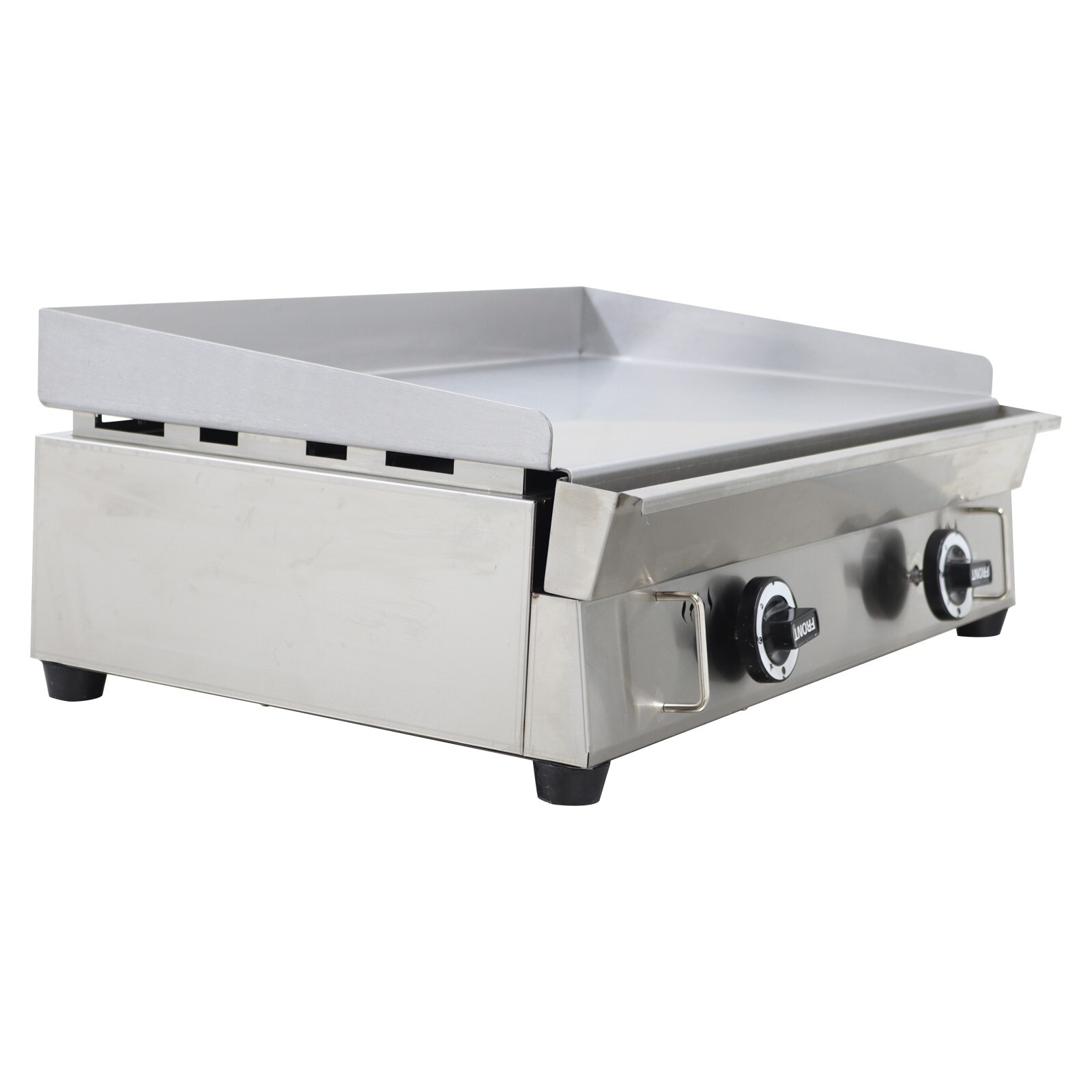 Commercial Kitchen Countertop Flat Griddle Grill Natural Gas Stainless Steel