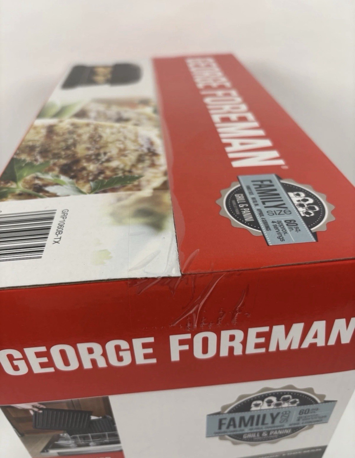 George Foreman GRP1060B 4 Serving Removable Plate Grill – Black