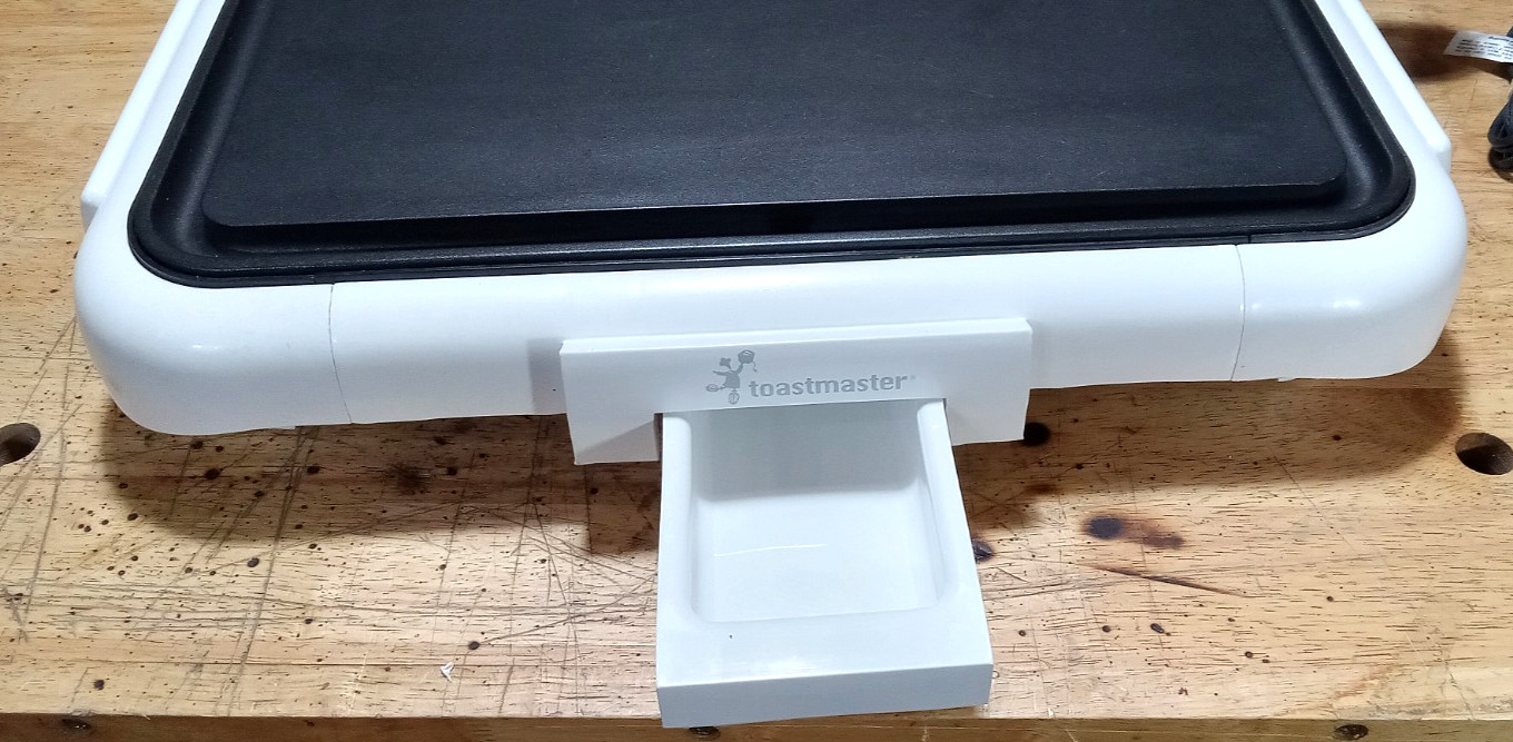 Toastmaster TG15WT K 10″ x 16″ White Burner Grate Electric Griddle