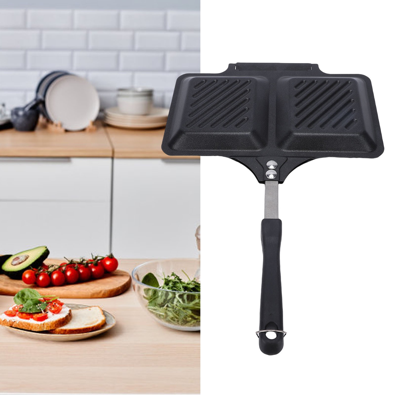 Grilled Maker Compact Non Stick Design For Quick Meals Easy To Use DSO