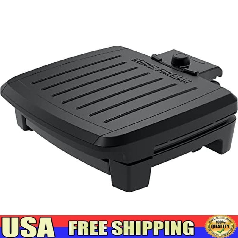 5-Serving Nonstick Electric Grill Fast Heat Adjustable Temp Dishwasher Safe New