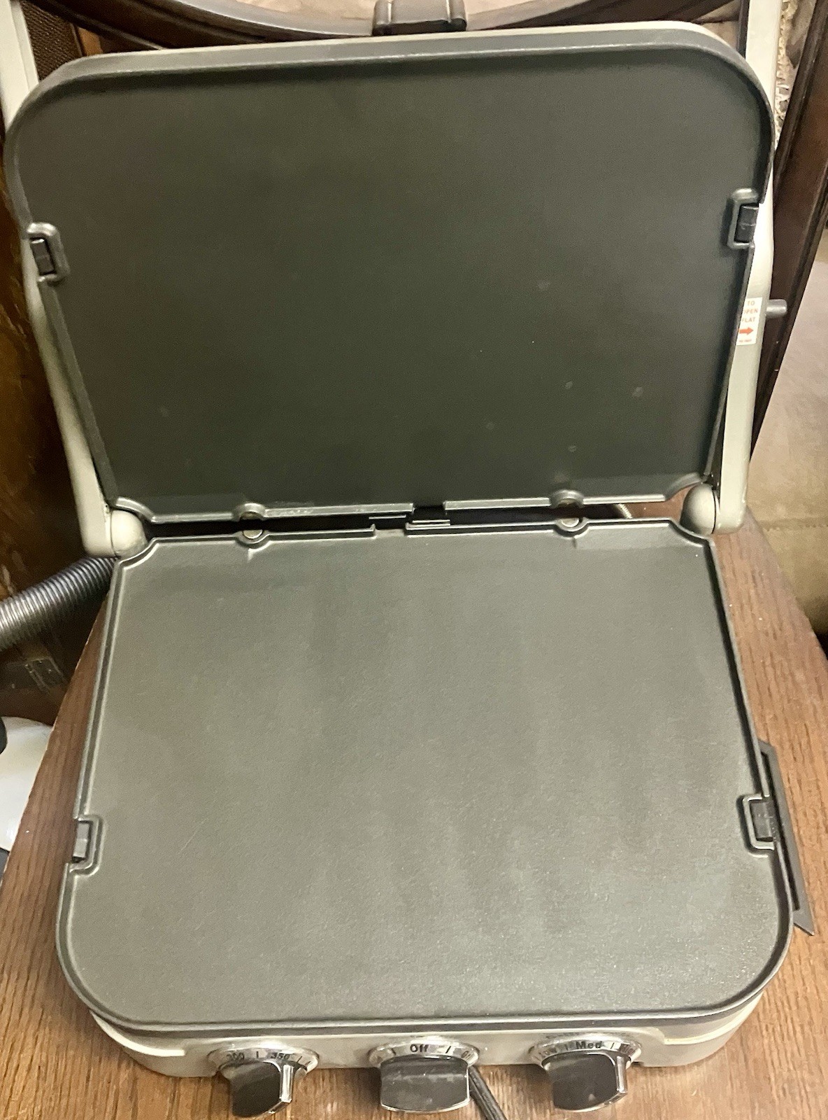 Cuisinart 5-in-1 Griddler Grill Panini Press Stainless Steel ~ MINT !!