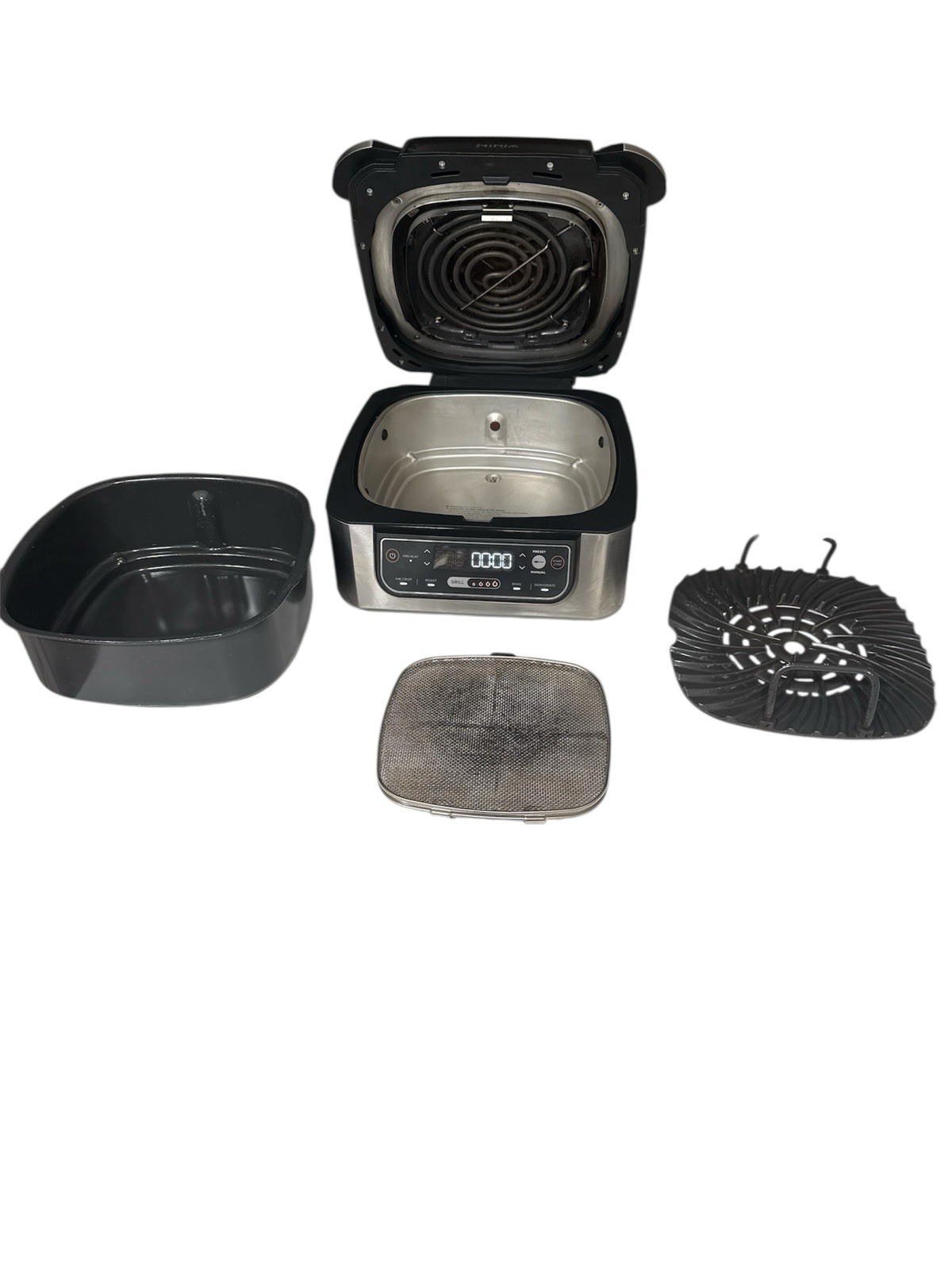 Ninja Foodi Smart 5-in-1 Indoor Grill, Air Crisp, Roast, Bake, And Dehydrate