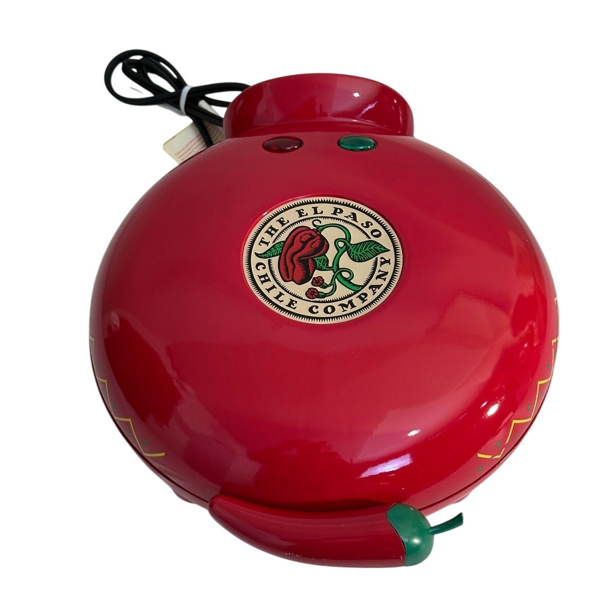 El Paso Chile Company Quesadilla Maker S676 Electric Tortilla Grill Press