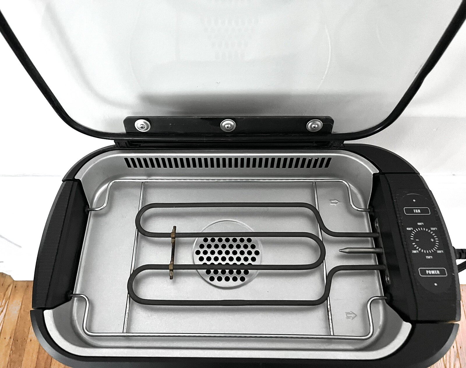 Power XL Indoor Smokeless Grill Pro PG-1500FDR – Tested. Works.